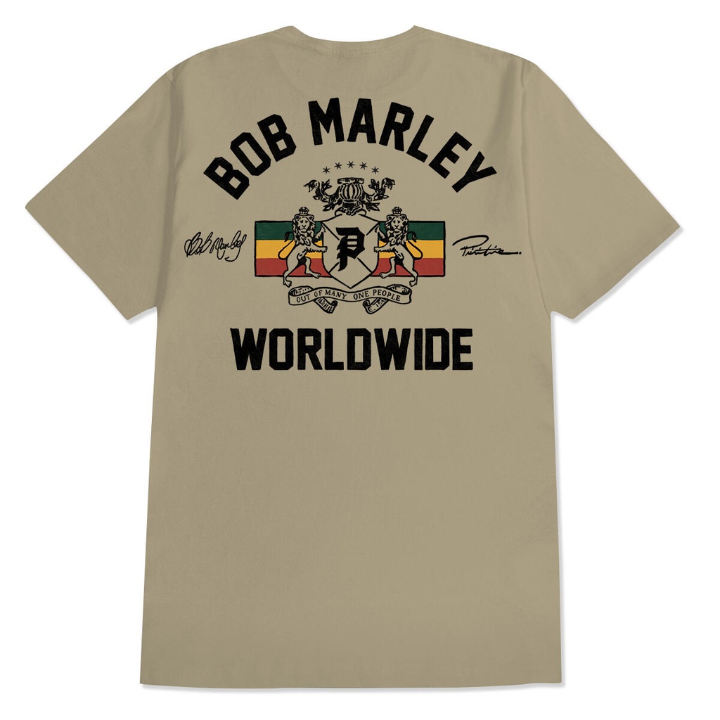 PRIMITIVE X BOB MARLEY HERITAGE SAND SS M