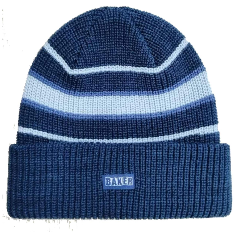 BAKER HASSLER BEANIE NAVY/BLUE