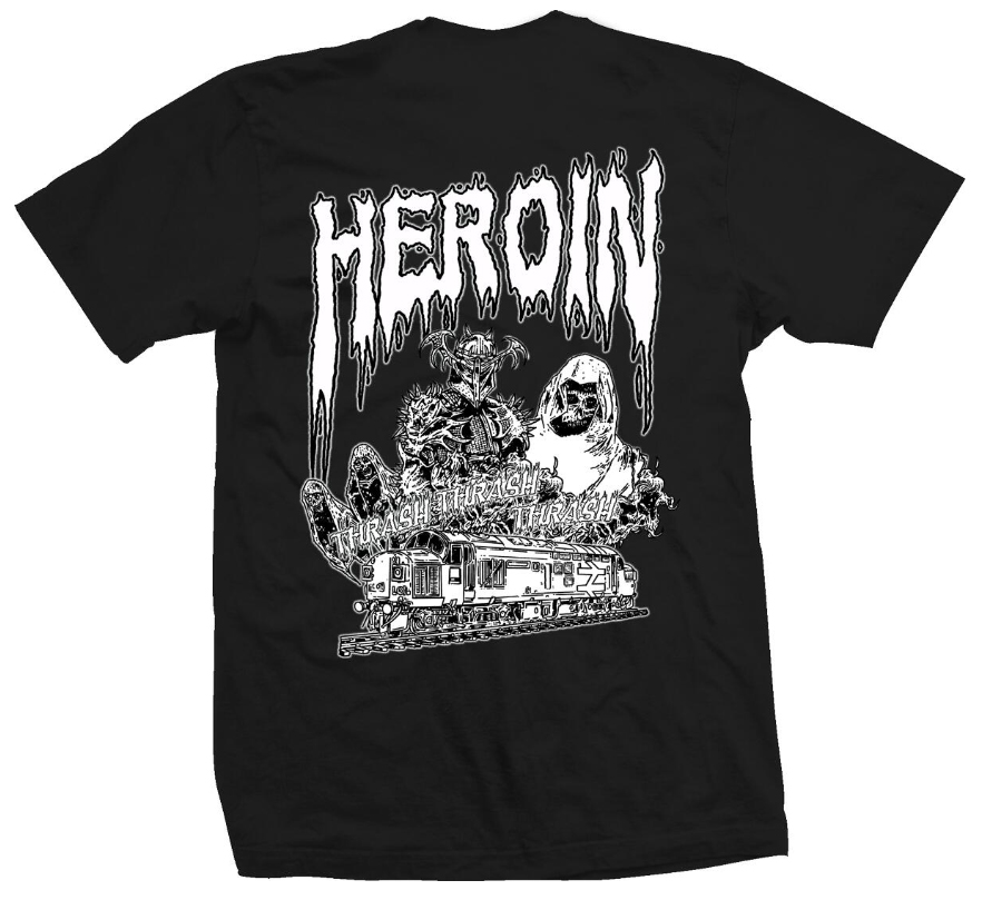 HEROIN GHOST TRAIN BLACK SS M