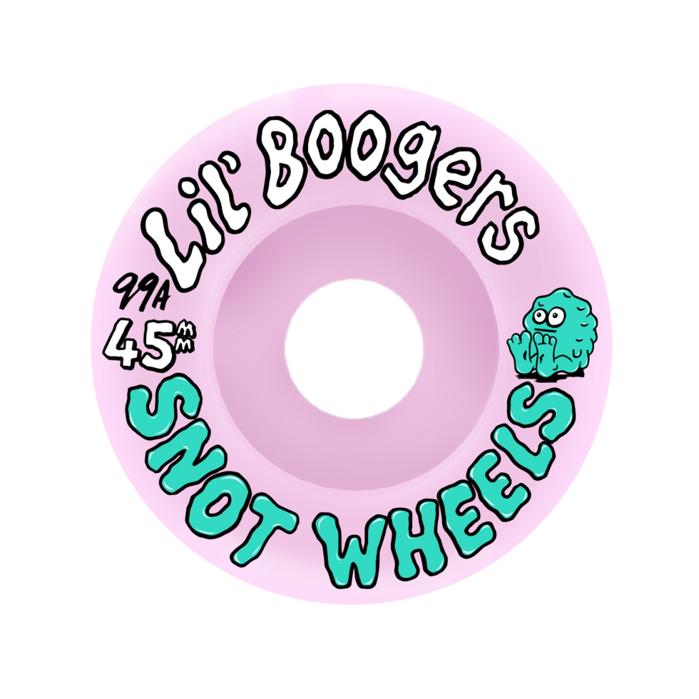 SNOT LIL BOOGERS PINK 45MM 99A (Set of 4)