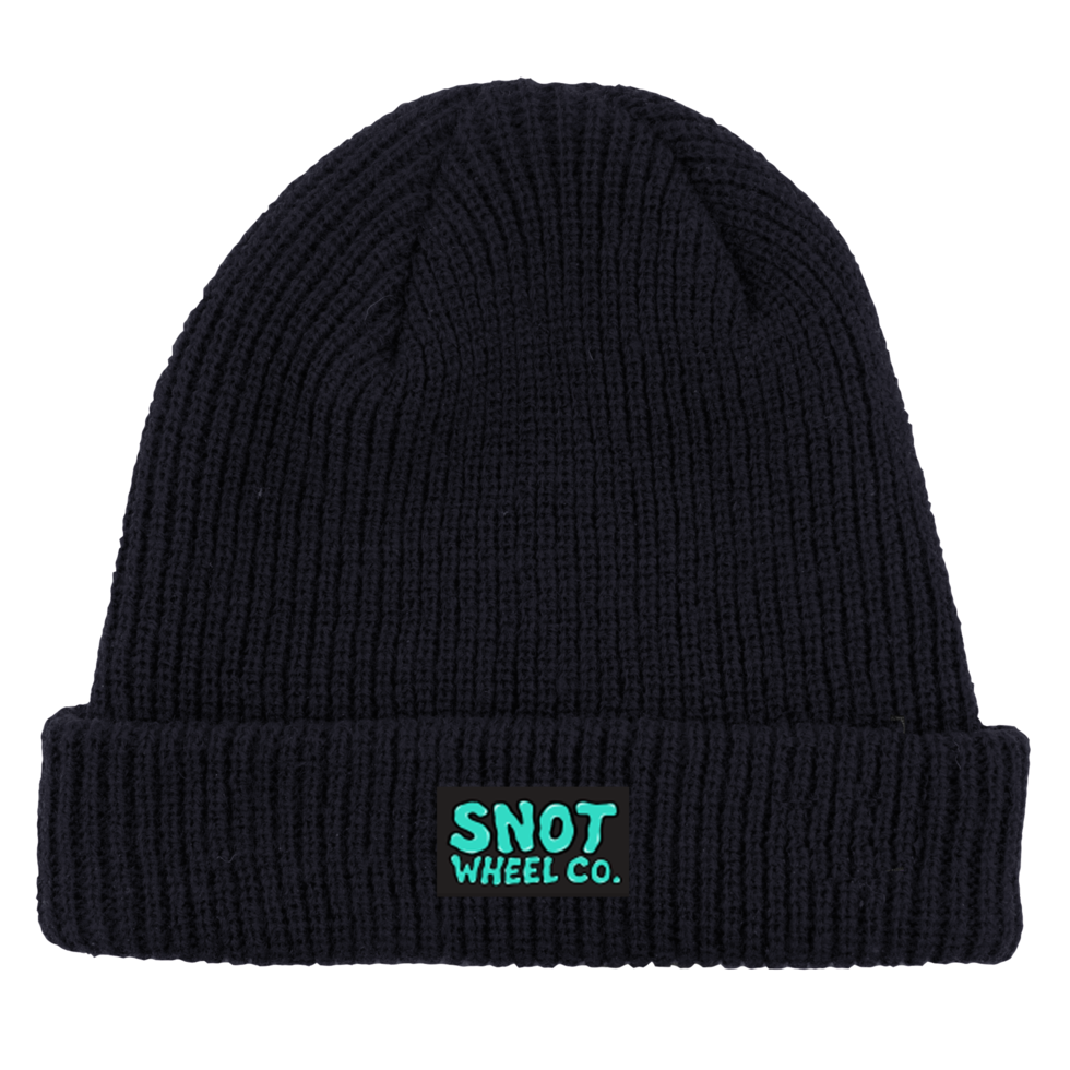 SNOT LABEL BEANIE BLACK