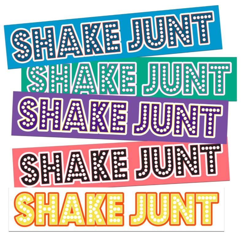 SHAKE JUNT STRETCH PASTEL STICKER