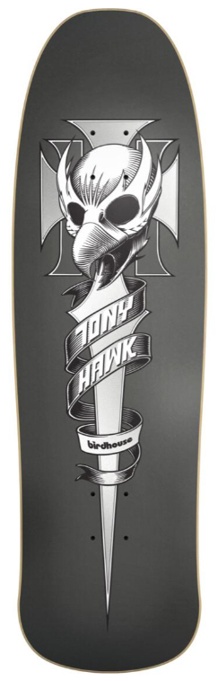 BIRDHOUSE TONY HAWK CREST SHAPED DECK 9.37