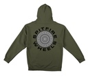 SPITFIRE CLASSIC 87 SWIRL FILL ARMY/BLACK/WHITE HD/ZIP M