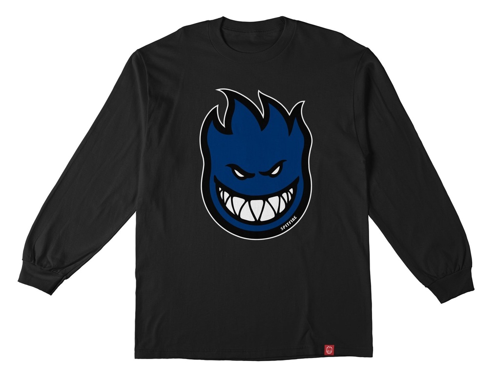 SPITFIRE BIGHEAD FILL BLACK/NAVY/WHITE LS XL