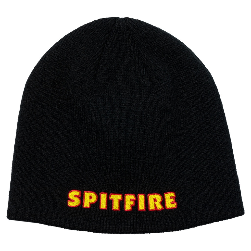 SPITFIRE LTB SCRIPT SKULLY BEANIE BLACK