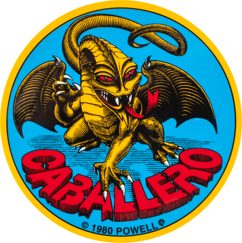 POWELL CABALLERO BONES BRIGADE SERIES 15 STICKER