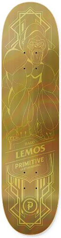 PRIMITIVE LEMOS HOLOFOIL GORILLA DECK 8.00