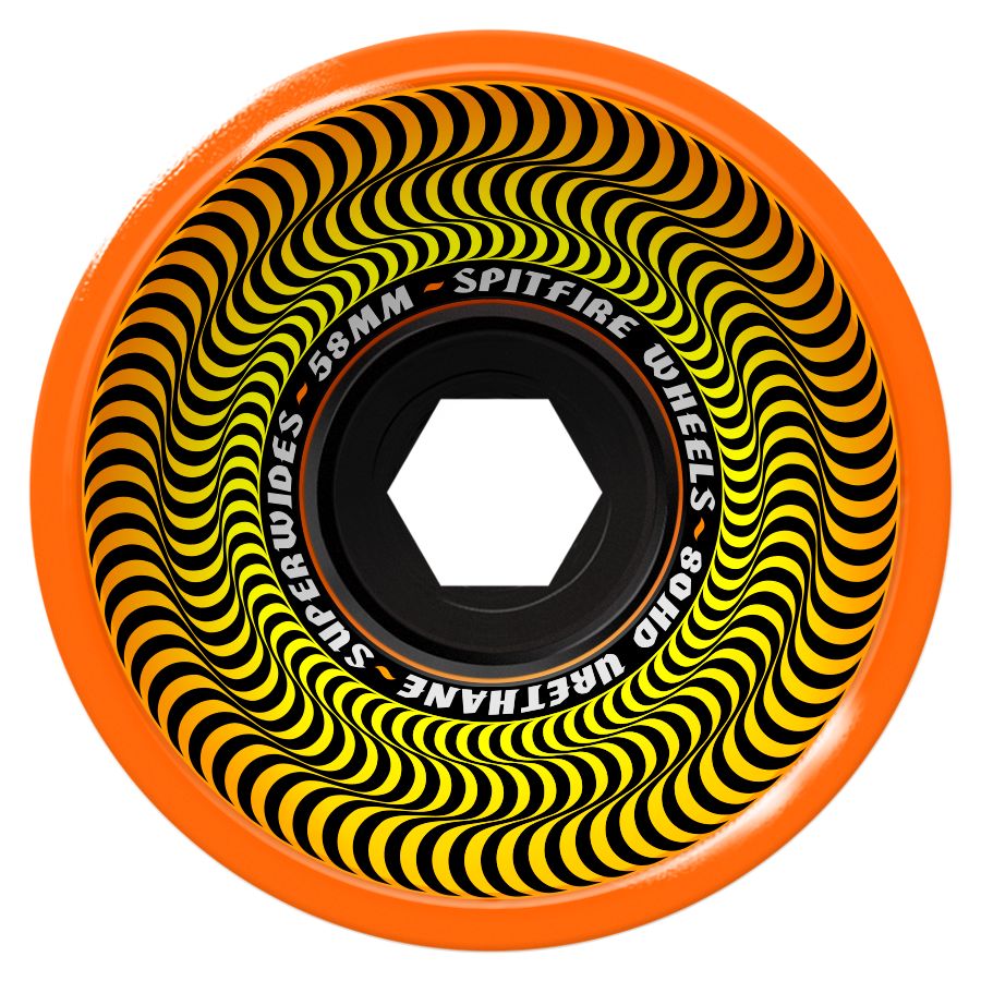 SPITFIRE 80HD SUPERWIDES ORANGE 58MM (Set of 4)