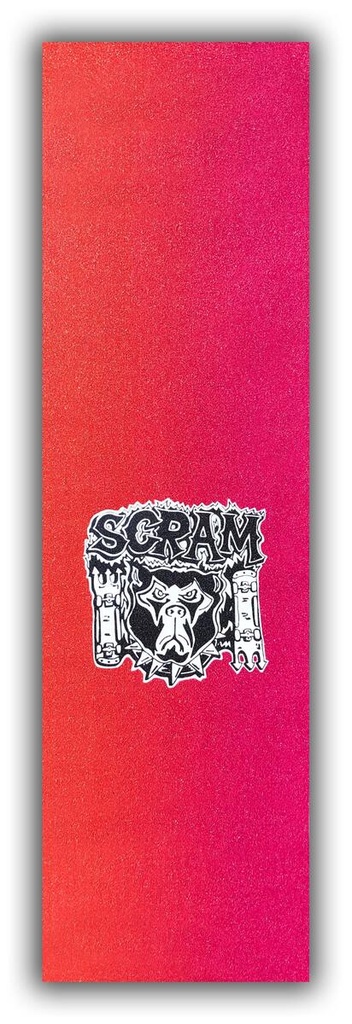 SCRAM BULLDOG GRIPTAPE SHEET 10.00 X 34.00