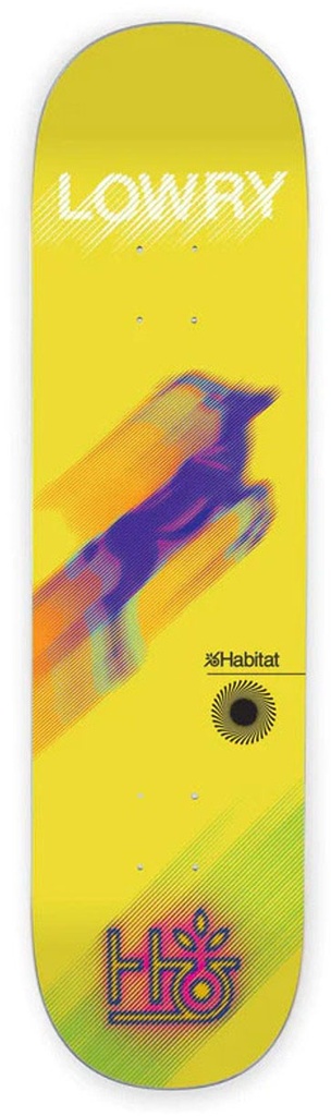 HABITAT KEVIN LOWRY SPEED TEST DECK 8.25