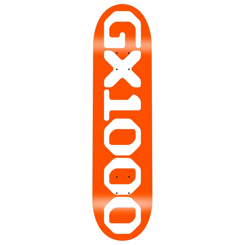 GX1000 TEAM OG LOGO ORANGE DECK 8.62