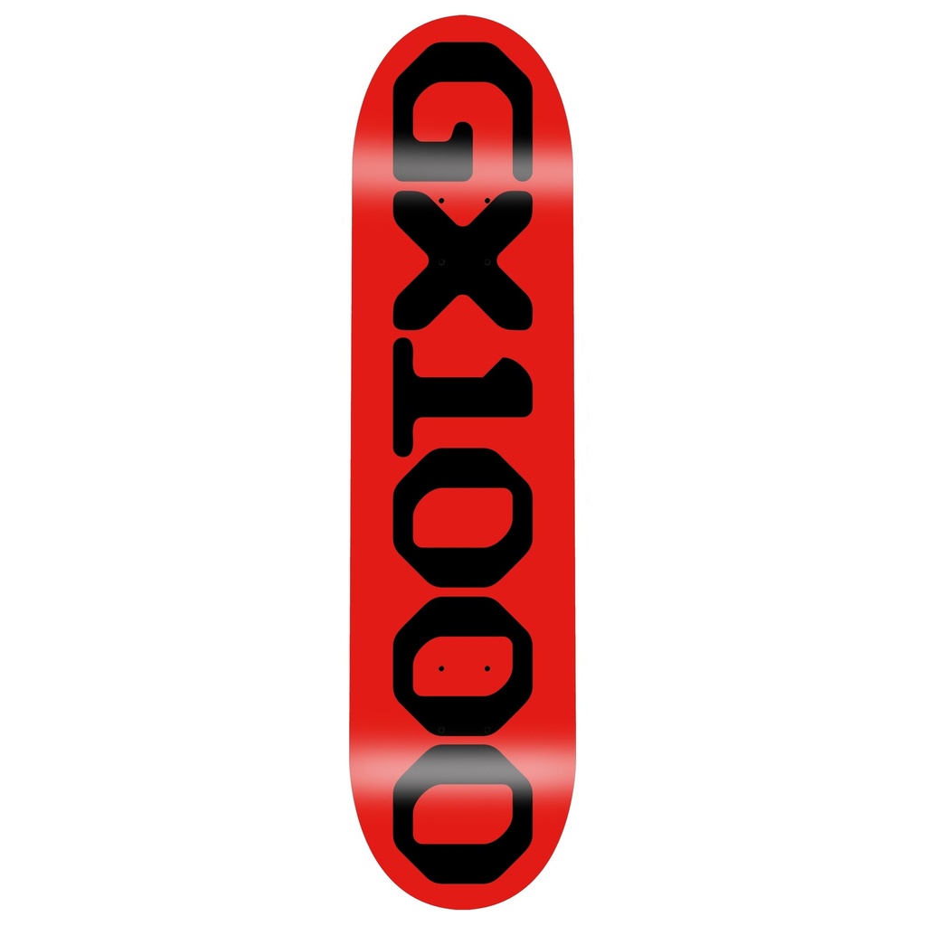 GX1000 TEAM OG LOGO RED DECK 8.75