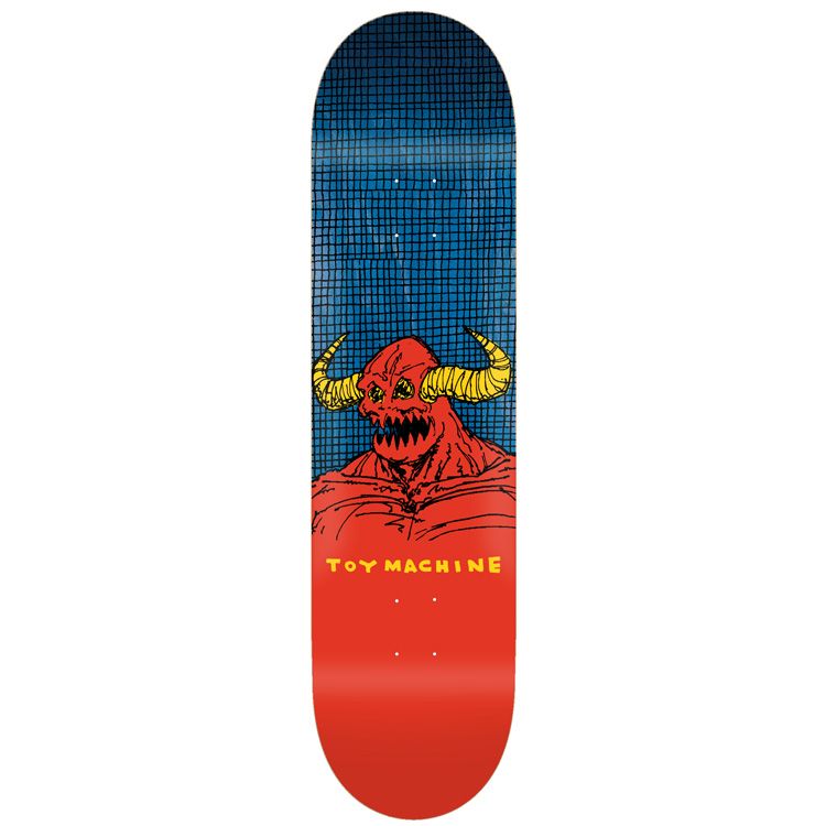 TOY MACHINE TEAM WELCOME TO HELL MONSTER DECK 8.25