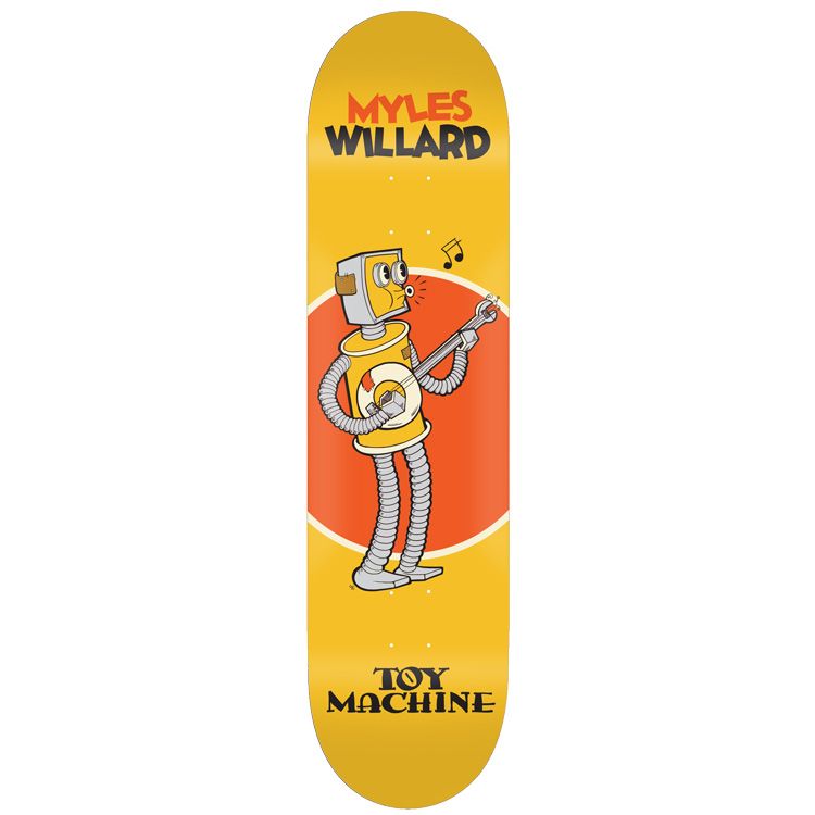 TOY MACHINE WILLARD TOONS DECK 8.25