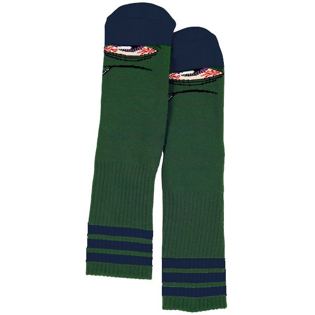 TOY MACHINE STONER SECT SOCKS FOREST