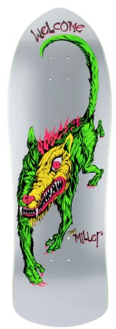 WELCOME CHRIS MILLER BEAST ON CROSSBONE SILVER DECK 10.00 X 30.00