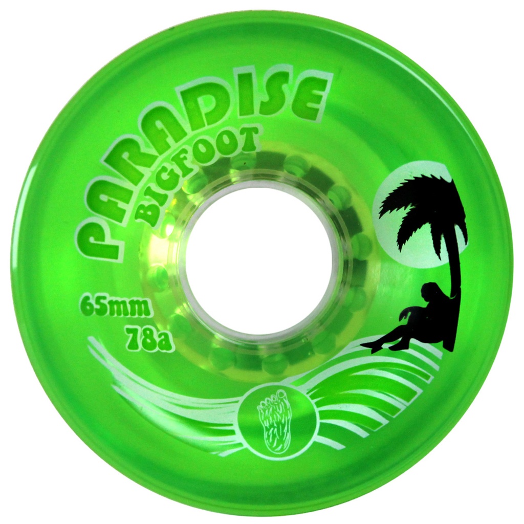 PARADISE ISLANDERS GREEN 65MM 78A (SET OF 4)