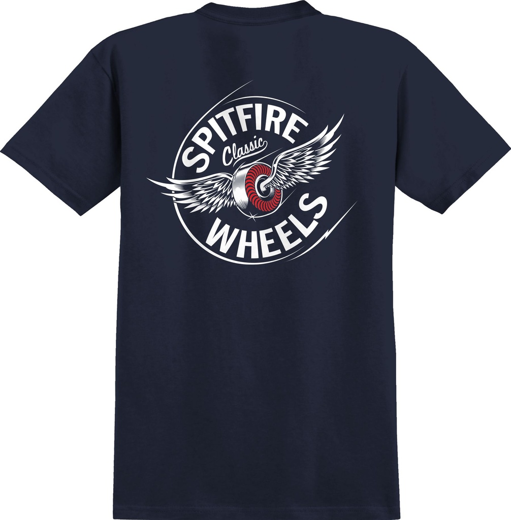 SPITFIRE FLYING CLASSIC NAVY/WHITE/RED SS M