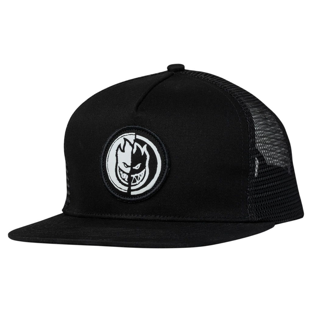 SPITFIRE YIN-YANG SNAPBACK HAT BLACK