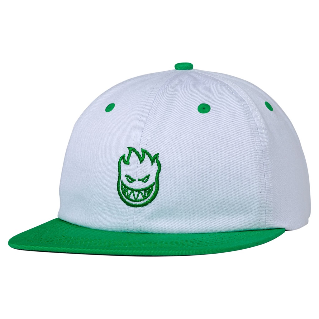 SPITFIRE LIL BIGHEAD STRAPBACK HAT WHITE/GREEN