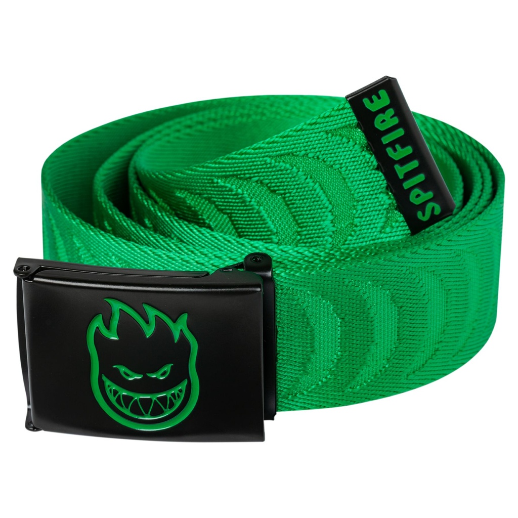 SPITFIRE BIGHEAD CRESCENT JACQUARD BELT GREEN