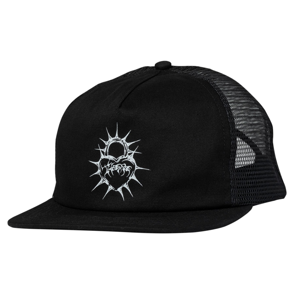 THERE HEART SNAPBACK HAT BLACK