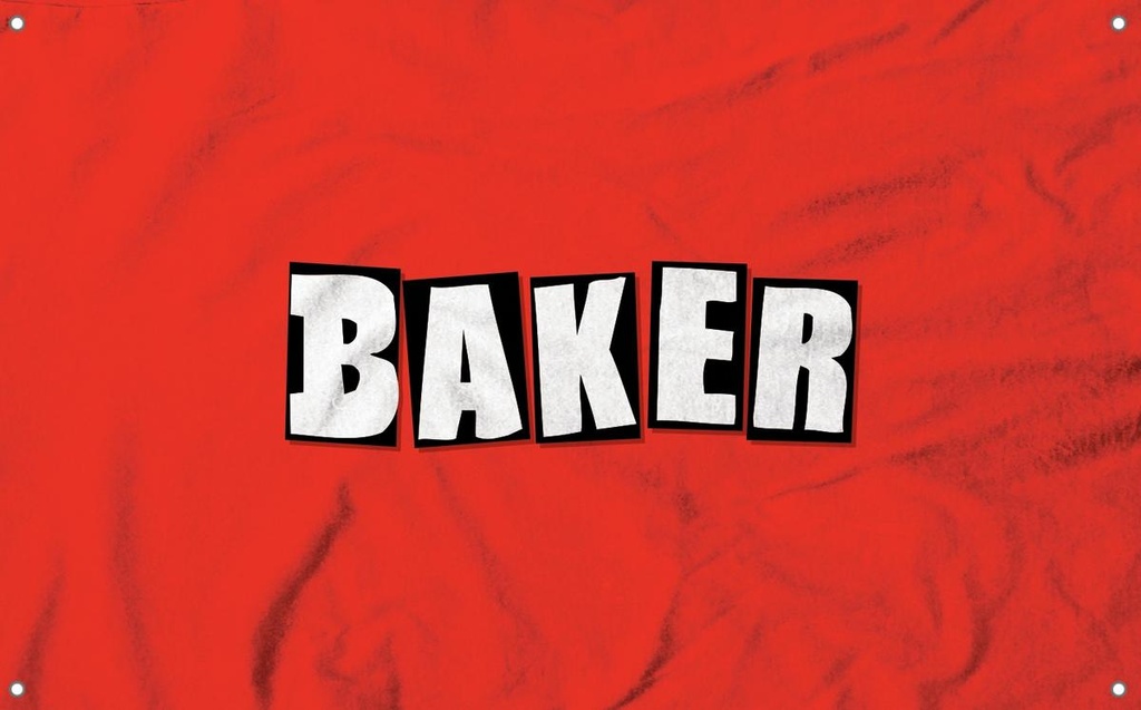 BAKER BRAND LOGO FLAG 3' X 5'