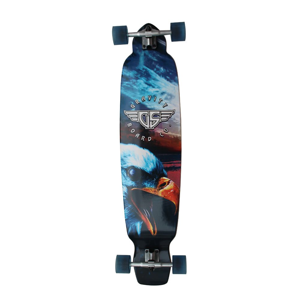 GRAVITY SCREAMING EAGLE DROP KICK 43" LONGBOARD COMPLETE