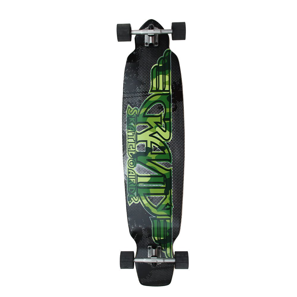 GRAVITY WINGS LOGO BIG KICK 45" LONGBOARD COMPLETE