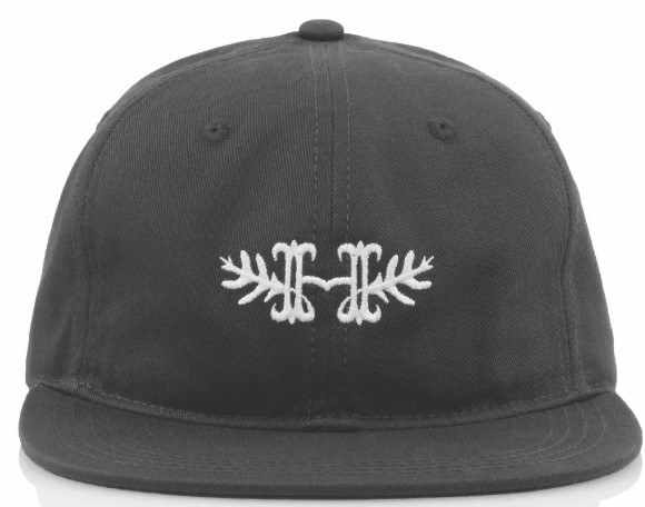 HABITAT MONOGRAM HAT BLACK