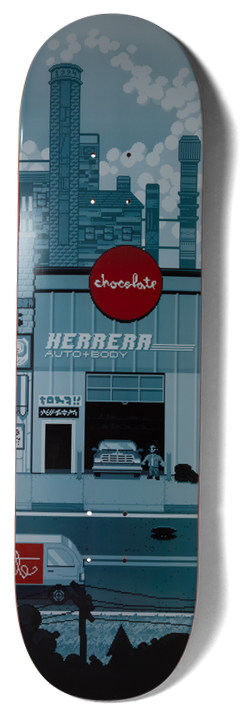 CHOCOLATE HERRERA PIXEL CITY DECK 8.50