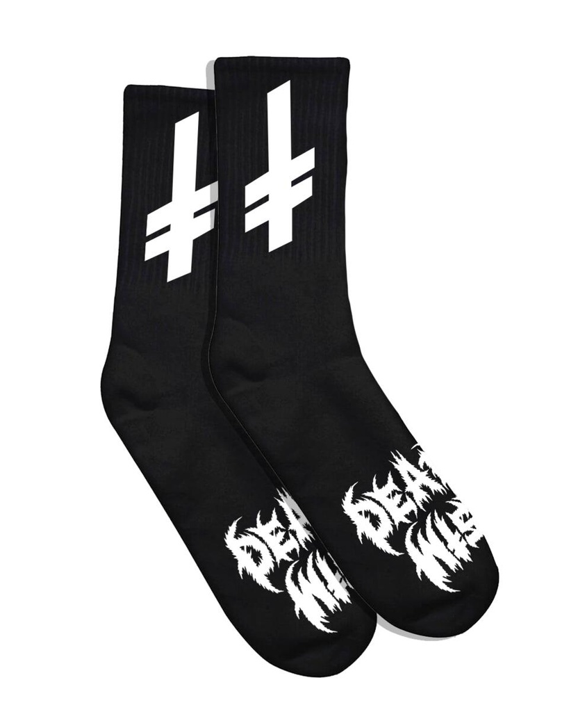 DEATHWISH NIGHTRIDER SOCKS BLACK