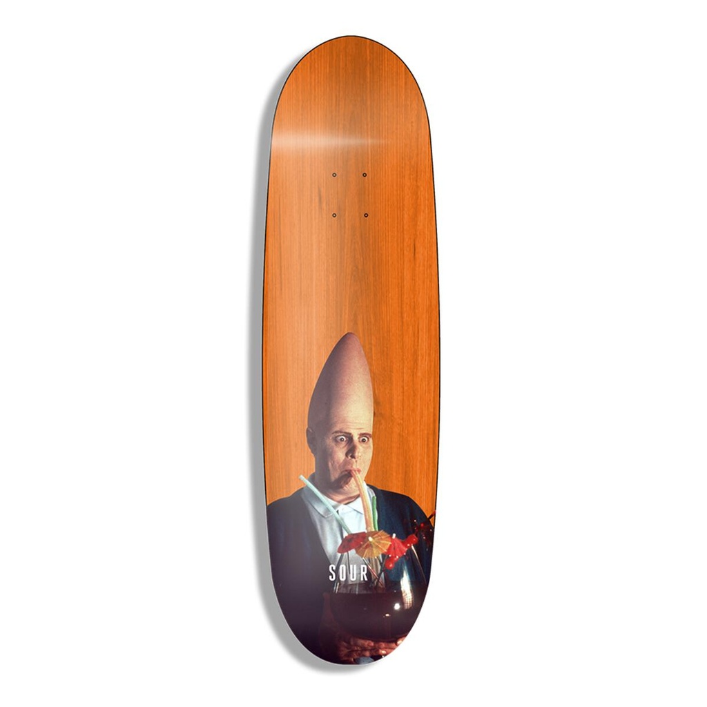 SOUR SOLUTION TEAM CONEHEAD EGG SHAPED DECK 8.75