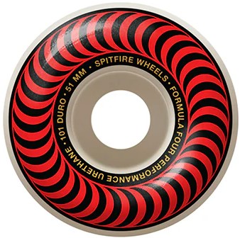 SPITFIRE FORMULA FOUR CLASSIC 51MM 101D (Set of 4)