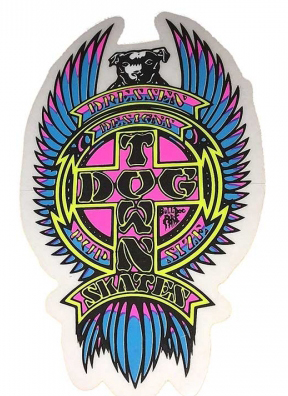 DOGTOWN ERIC DRESSEN PUP SIZE 4" STICKER