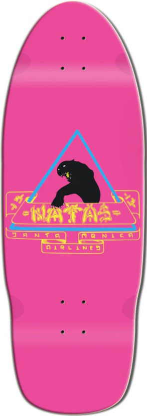 SMA NATAS PINK DIP REISSUE SHAPED DECK 10.00 X 29.00