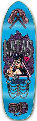 STRANGELOVE NATAS KAUPAS GUEST BLUE SHAPED DECK 10.00 (HAND SCREENED)