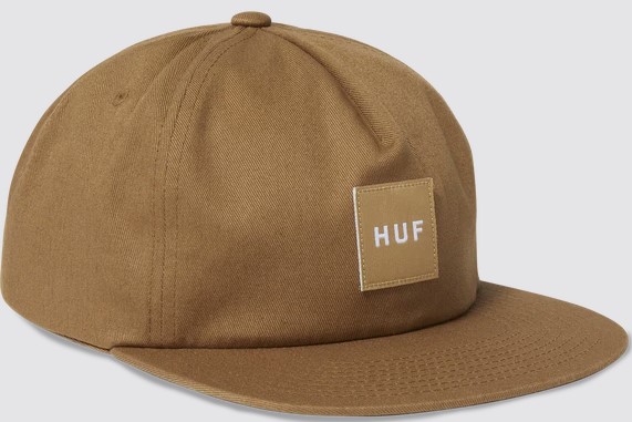 HUF SET BOX SNAPBACK HAT RUBBER