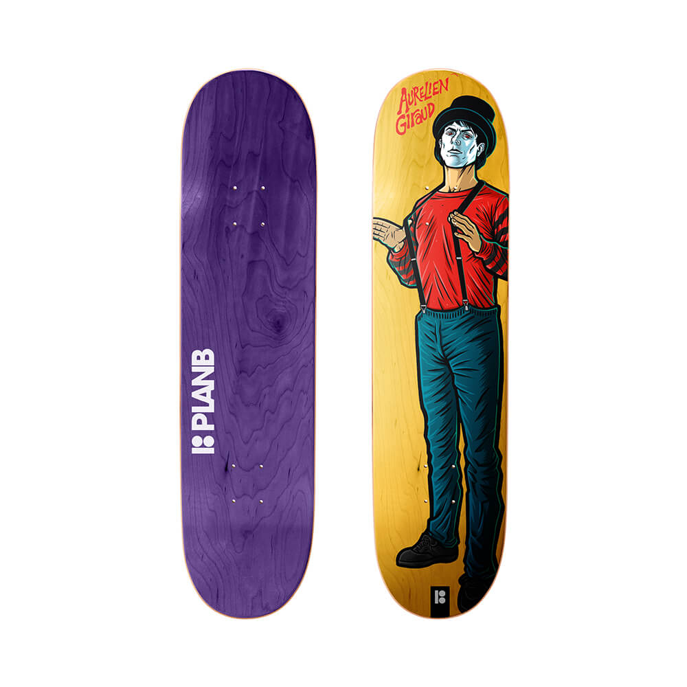 PLAN B GIRAUD WARRIORS DECK 8.125