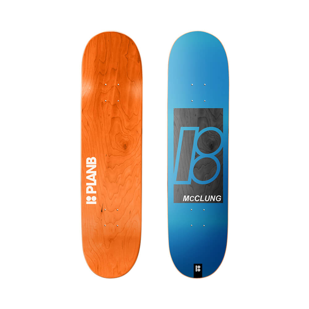 PLAN B MCCLUNG ENGRAINED DECK 8.25