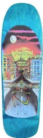 DOGTOWN ERIC DRESSEN STREET POOL SHAPED DECK 9.62 X 32.32