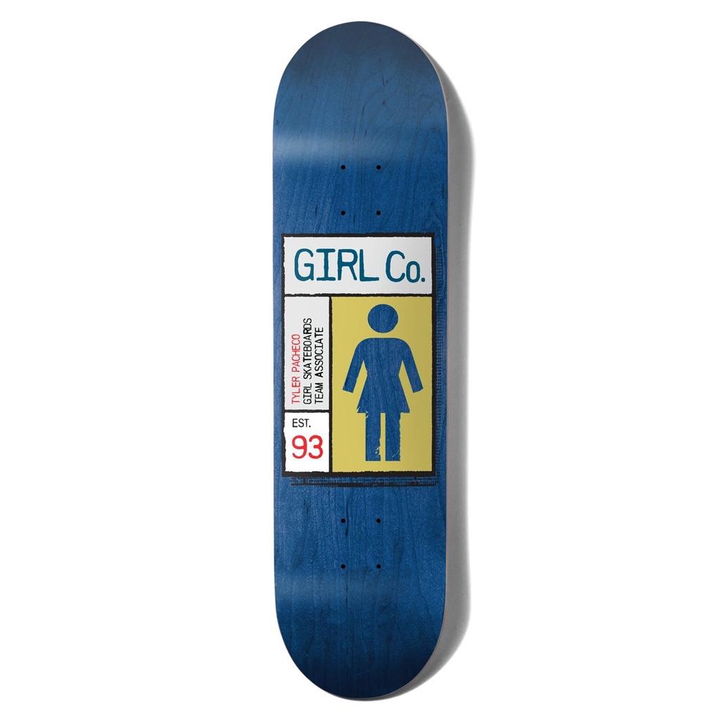 GIRL PACHECO GRID BOX DECK 8.0