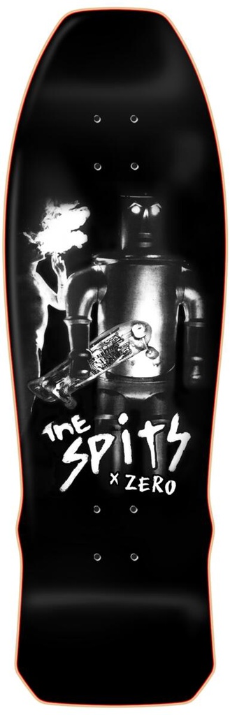 ZERO SPITS ROBOT SHAPED DECK 10.00