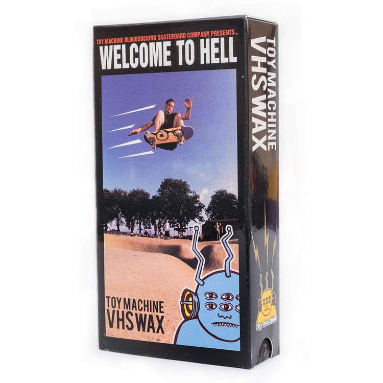 TOY MACHINE CURB WAX WELCOME TO HELL VHS