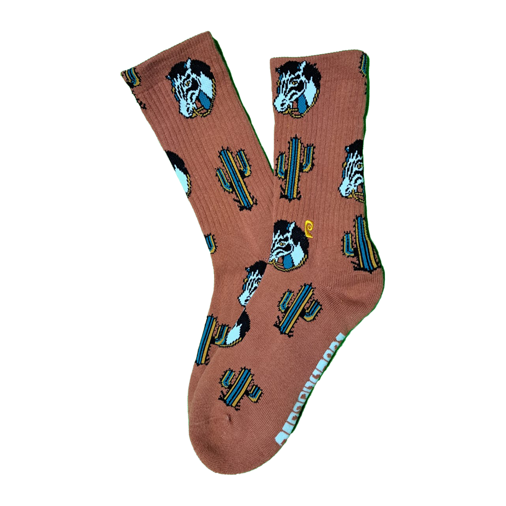 PSOCKADELIC DUDE RANCH SOCKS