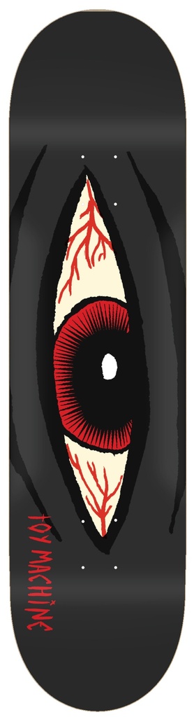 TOY MACHINE TEAM SECT EYE BLOODSHOT DECK 8.13