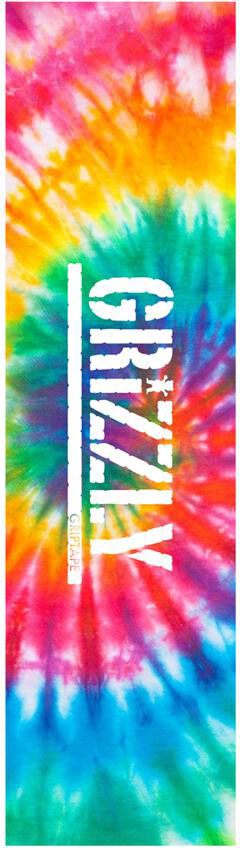 GRIZZLY 9" TIE DYE STAMP SUMMER 24 PR1 PERFORATED SHEET