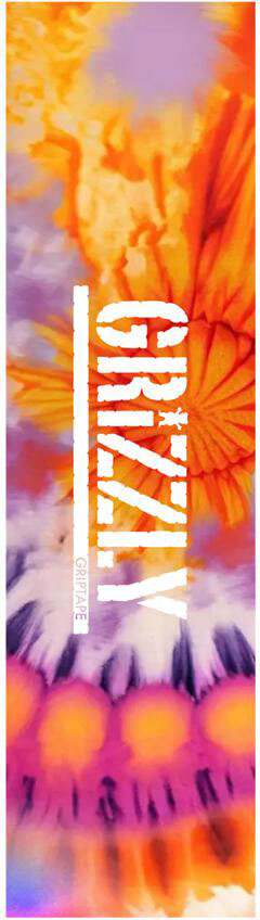 GRIZZLY 9" TIE DYE STAMP SUMMER 24 PR3 PERFORATED SHEET