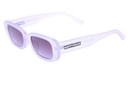 HAPPY HOUR OXFORD LAVENDER SILK SUNGLASSES